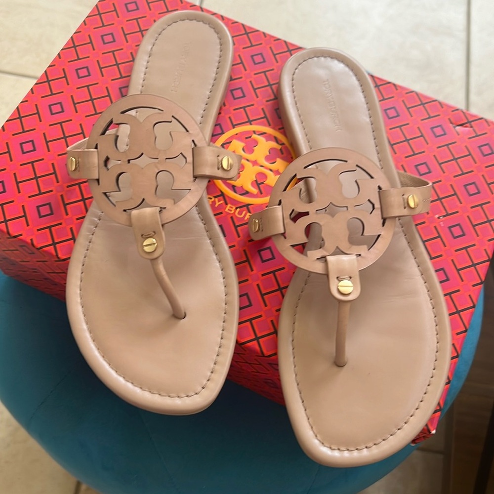 Tory Burch Miller flats size 10